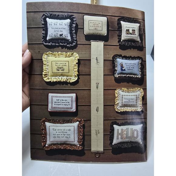 Samplers Graphique Needle Arts Counted Cross Stitch Sayings - Picture 2 of 2